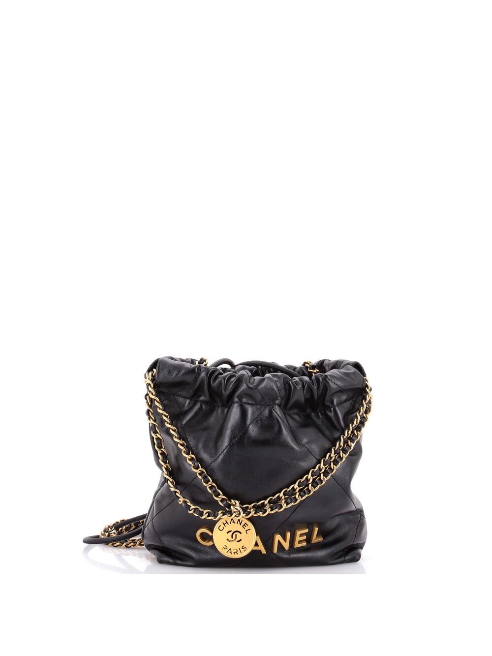 Chanel 22 Chain Hobo Quilted Calfskin #343165C48B